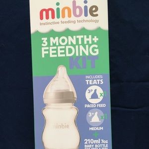 Minbie 3 month + feeding kit